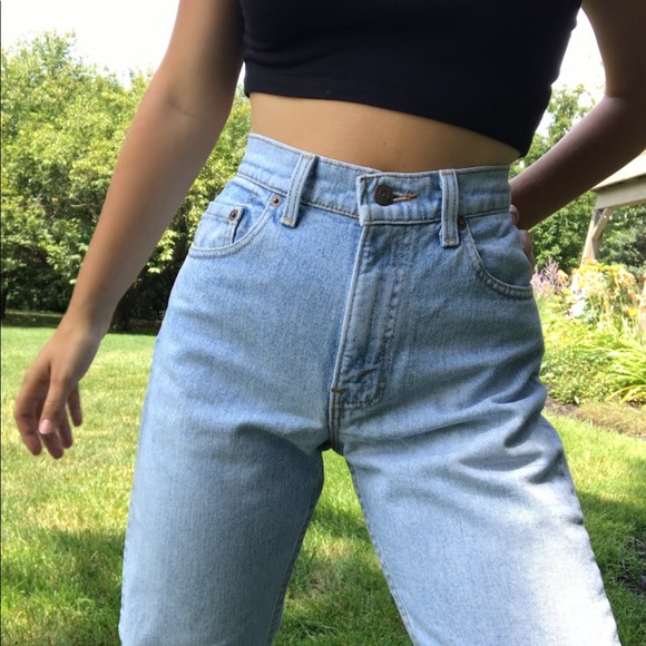 🐾SOLD🐾vintage Levi’s 512 Light Wash Denim Jeans - Picture 2 of 8